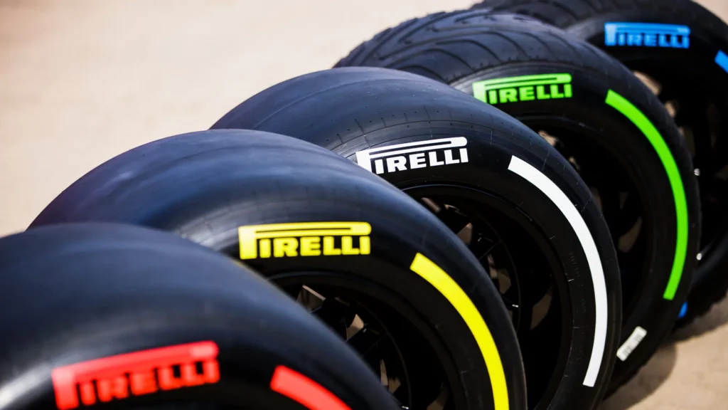 Les différents pneus Pirelli utilisés par les voitures de Formule 1 (source : Motorsport Magazine, 2021)