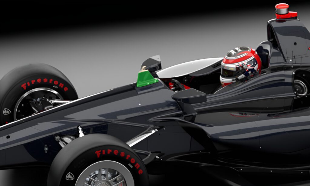Le dispositif AFP sur une voiture de course. Il est notamment présent en IndyCar (Source : Racer.com)