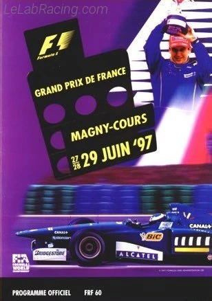 Poster d'un grand prix de la saison de F1 1997