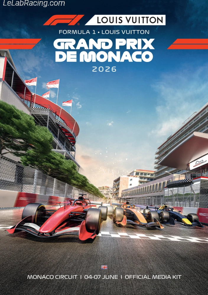Poster d'un grand prix de la saison de F1 2026