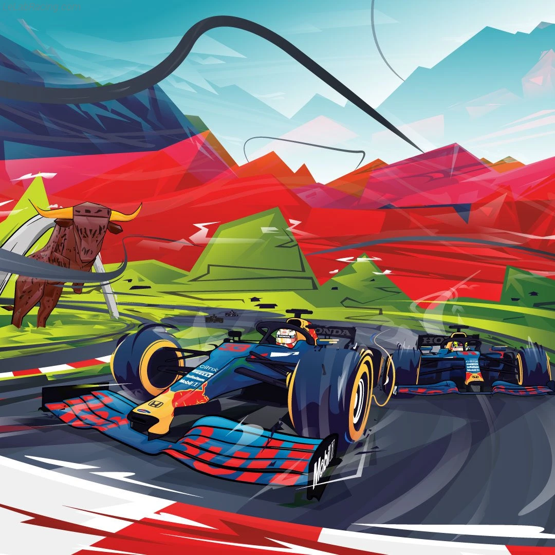 Poster équipe Grand Prix automobile d'Autriche 2021
