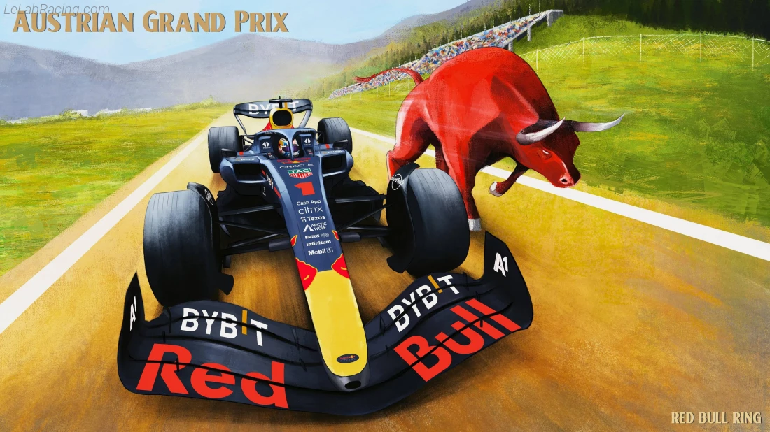 Poster équipe Grand Prix automobile d'Autriche 2022