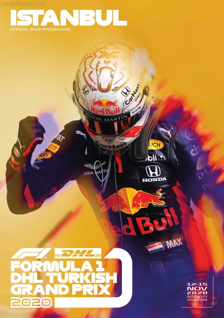 Poster d'un grand prix de la saison de F1 2020