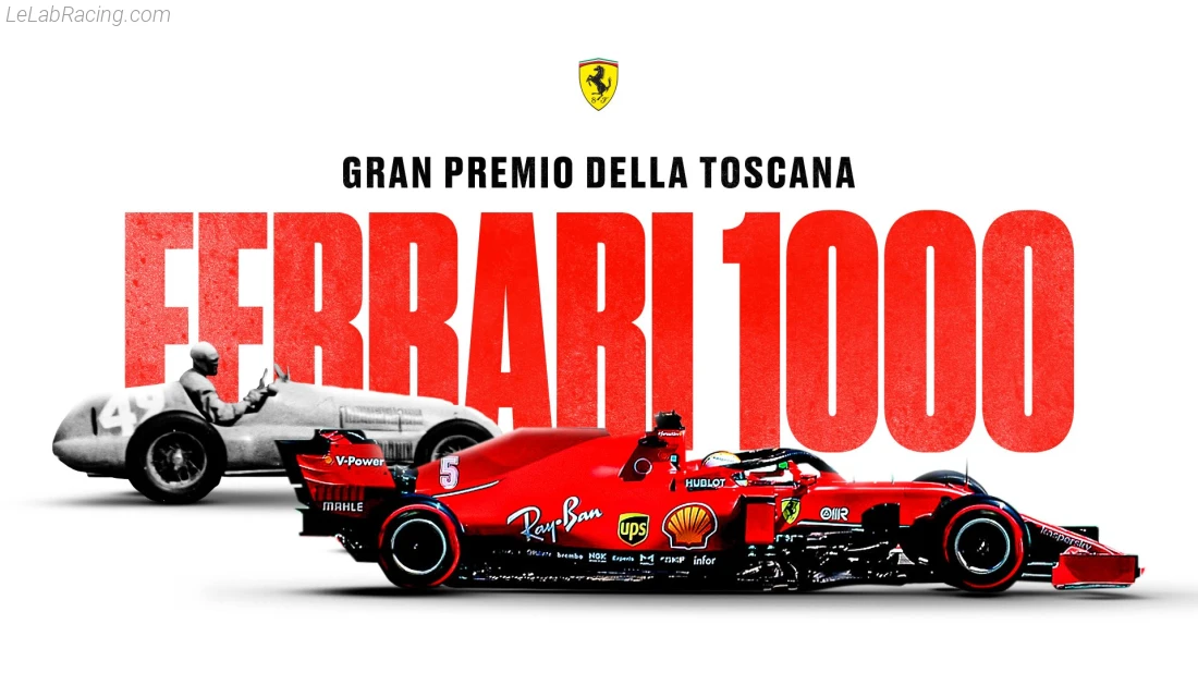 Poster équipe Grand Prix automobile de Toscane 2020