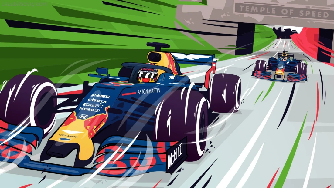 Poster équipe Grand Prix automobile d'Italie 2019