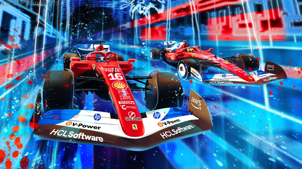 Poster équipe Grand Prix automobile de Miami 2025