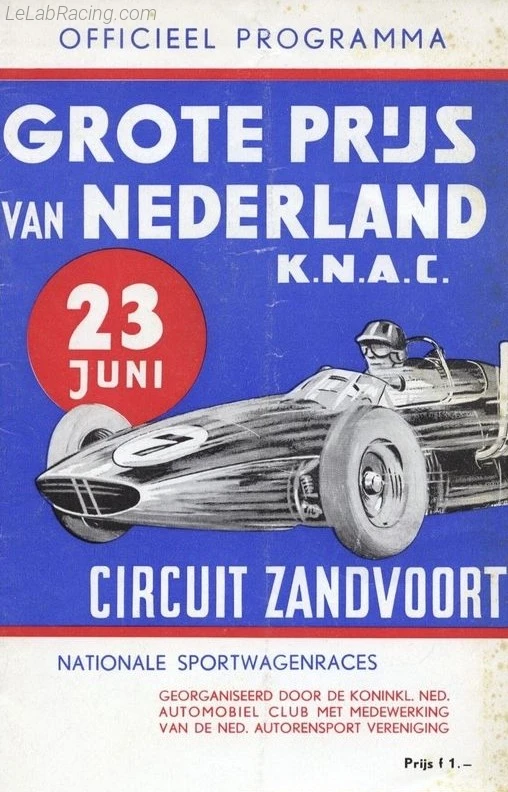 Poster d'un grand prix de la saison de F1 1963