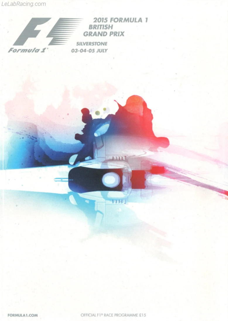 Poster d'un grand prix de la saison de F1 2015