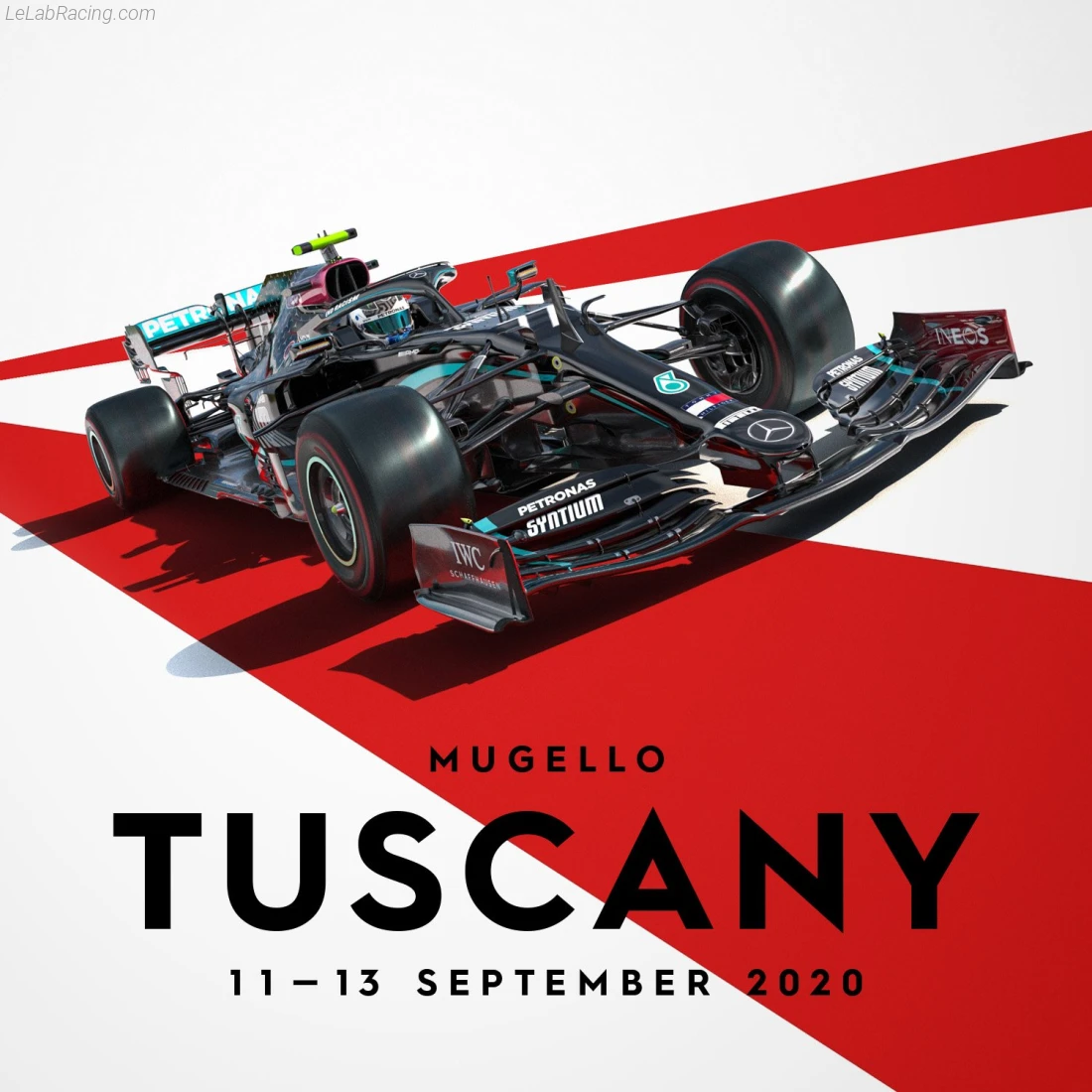 Poster équipe Grand Prix automobile de Toscane 2020