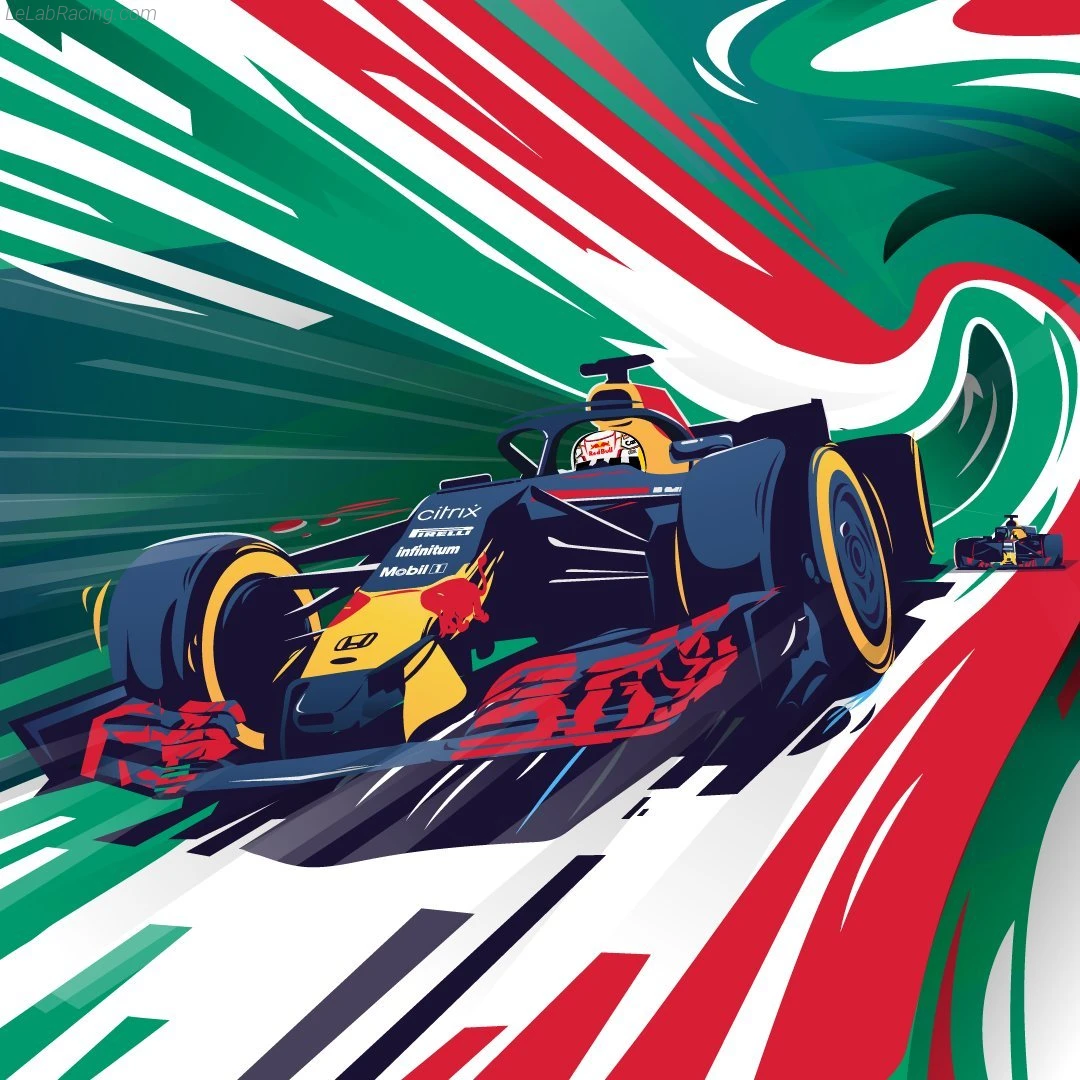 Poster équipe Grand Prix automobile d'Italie 2021