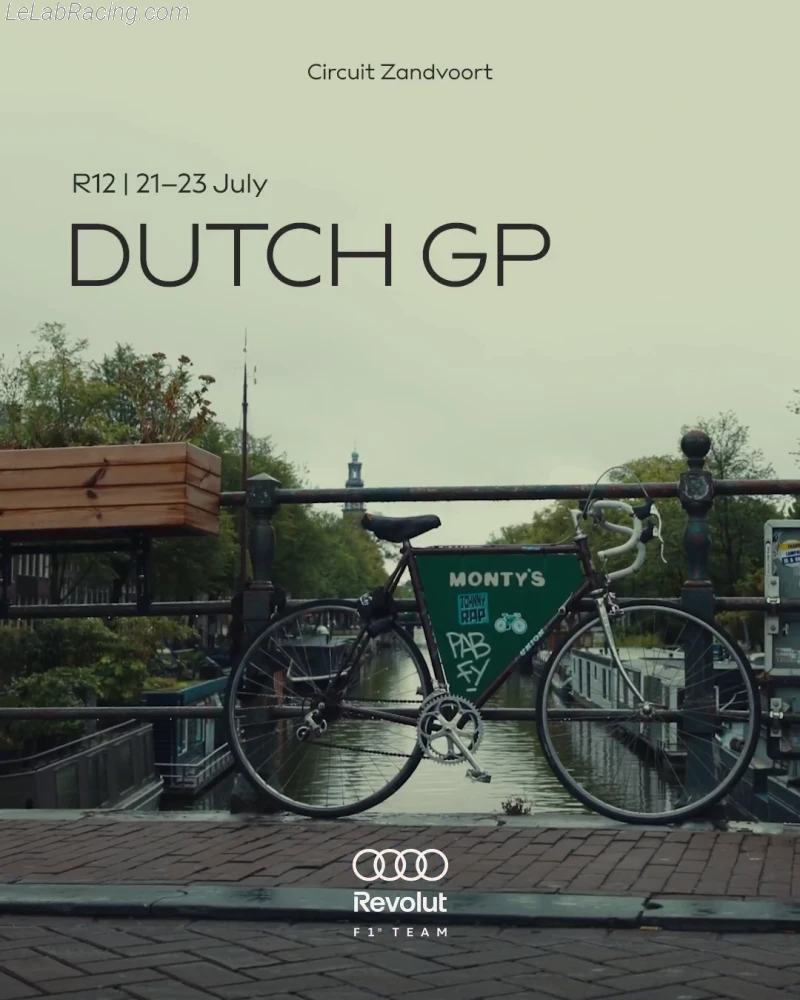 Poster équipe Grand Prix automobile des Pays-Bas 2026