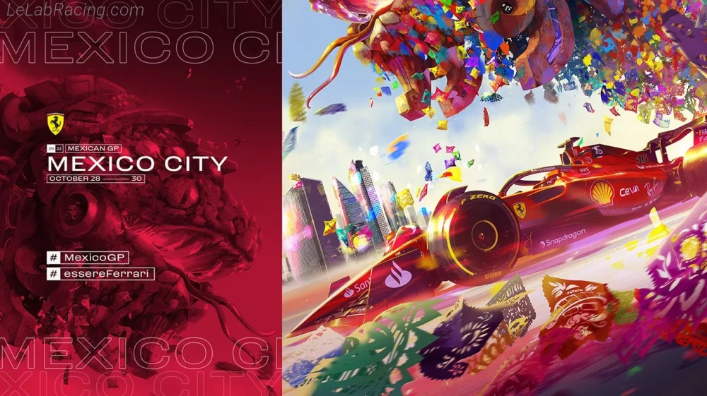 Poster équipe Mexico City Grand Prix