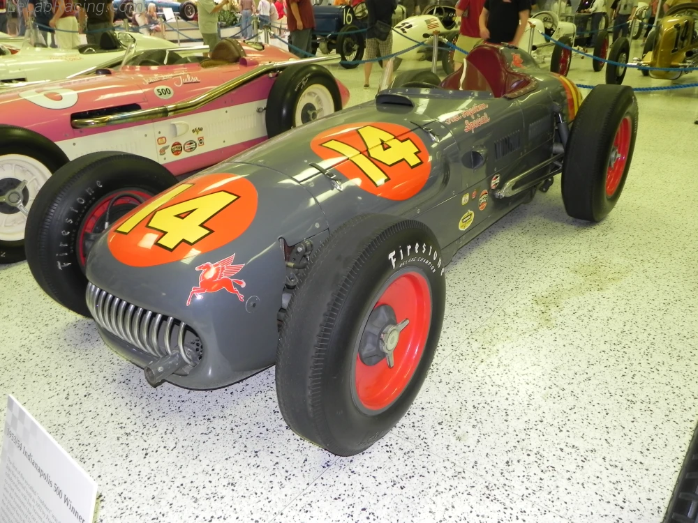 Tracé du circuit Indianapolis Motor Speedway 1950