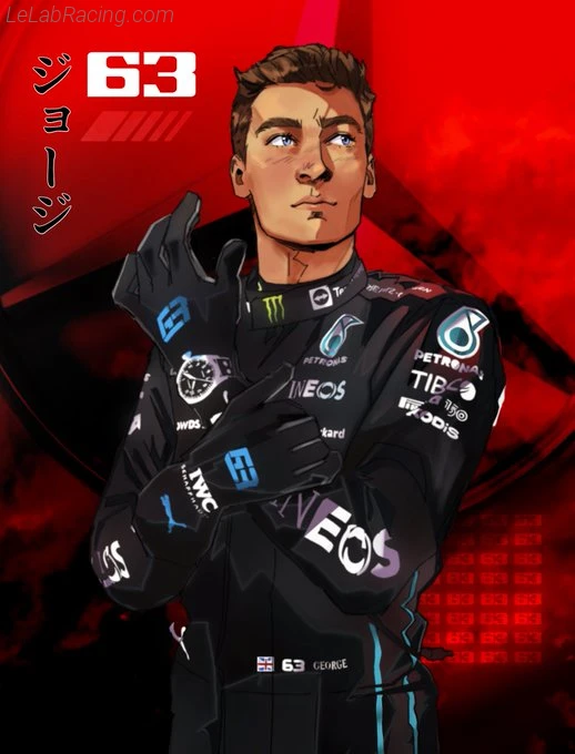 Poster équipe Grand Prix automobile du Japon 2022