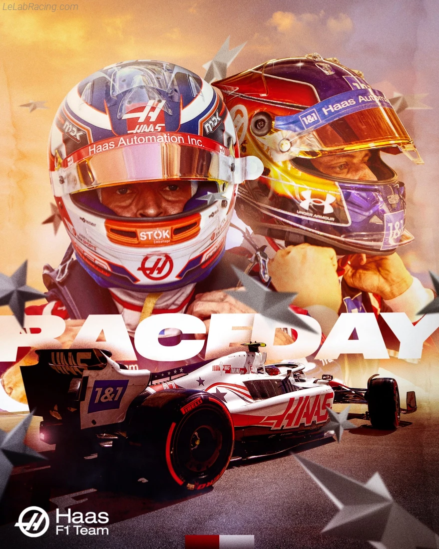 Poster équipe Grand Prix automobile des États-Unis 2022