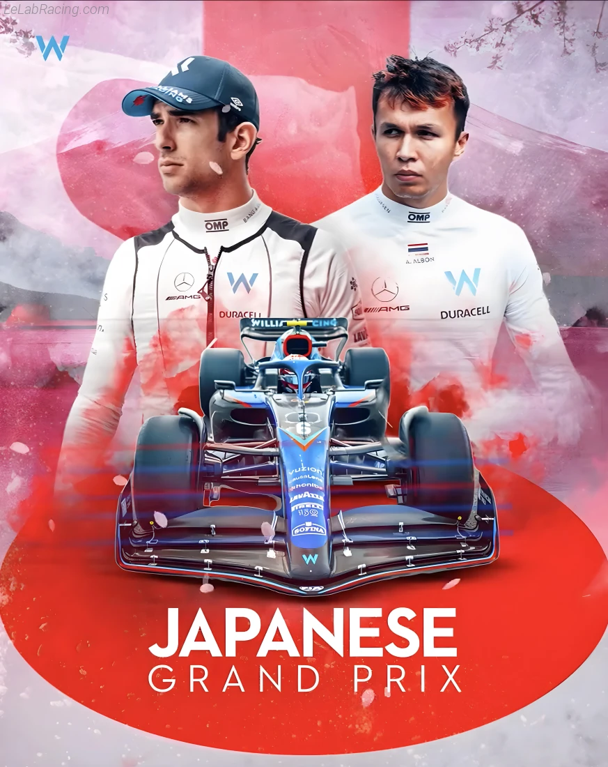 Poster équipe Grand Prix automobile du Japon 2022