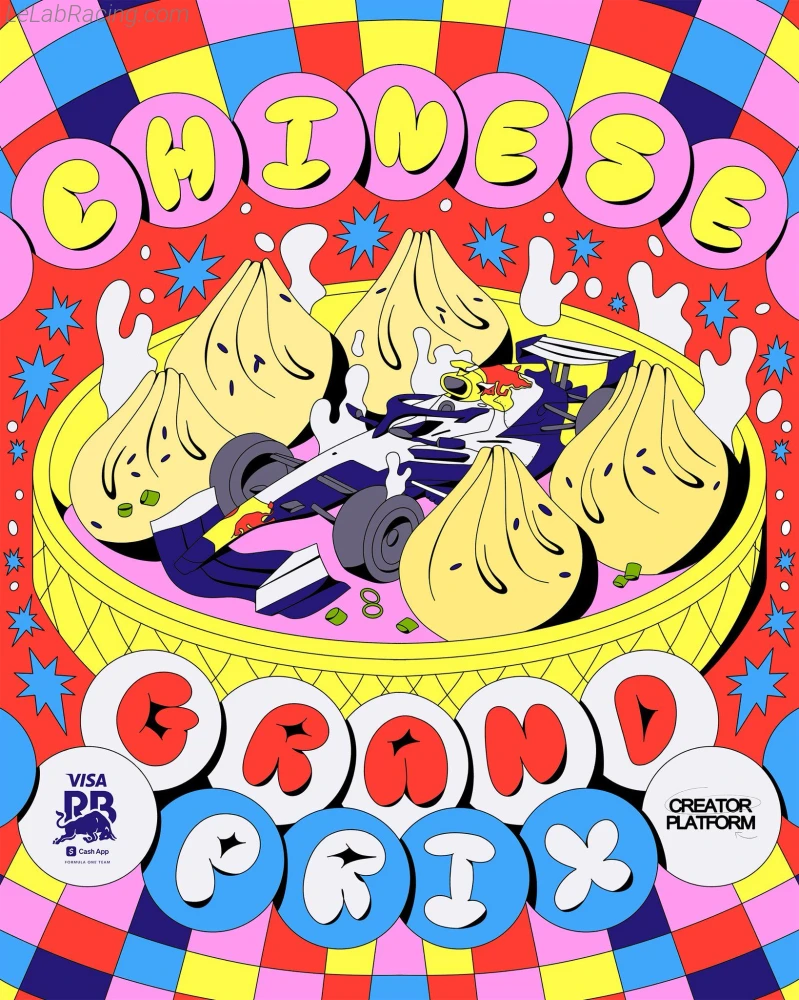 Poster équipe Grand Prix automobile de Chine 2026