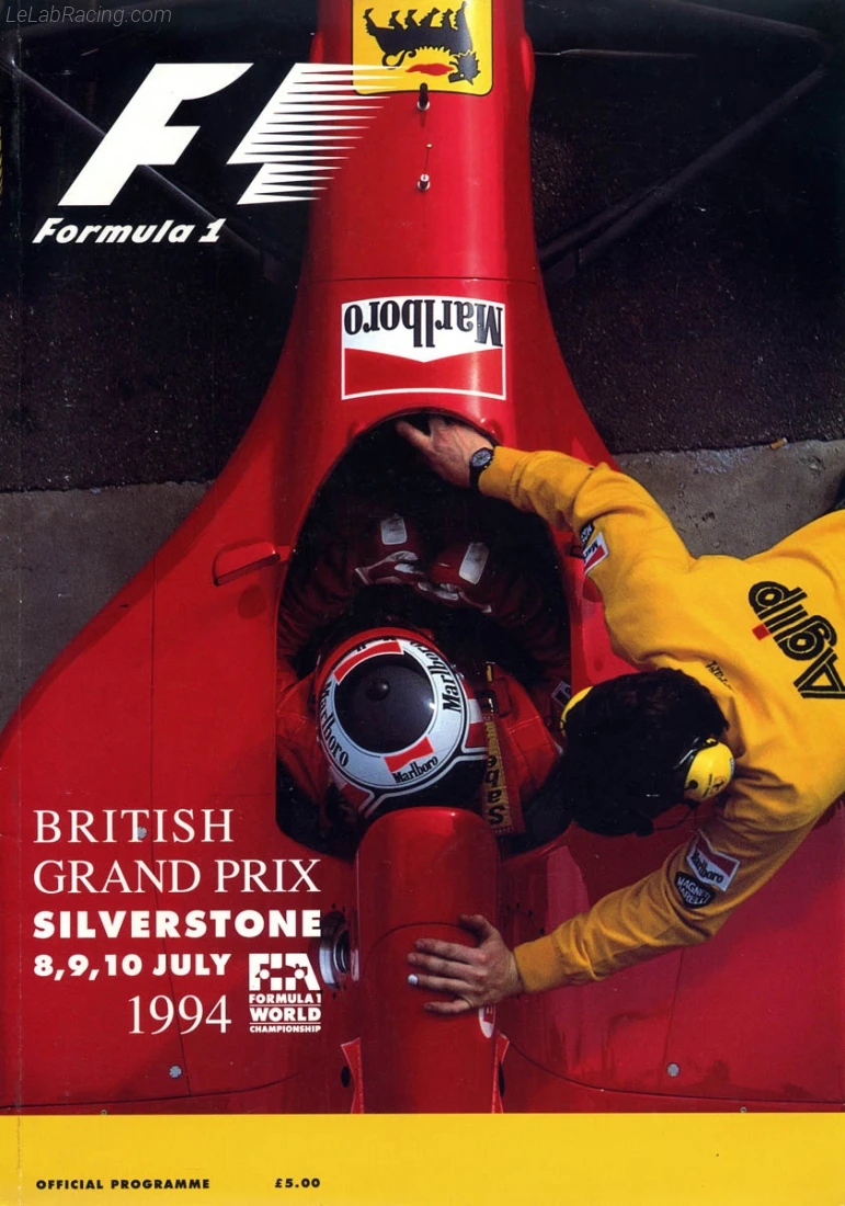 Poster d'un grand prix de la saison de F1 1994