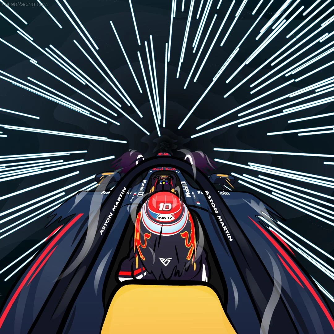 Poster équipe Grand Prix automobile de Bahreïn 2019