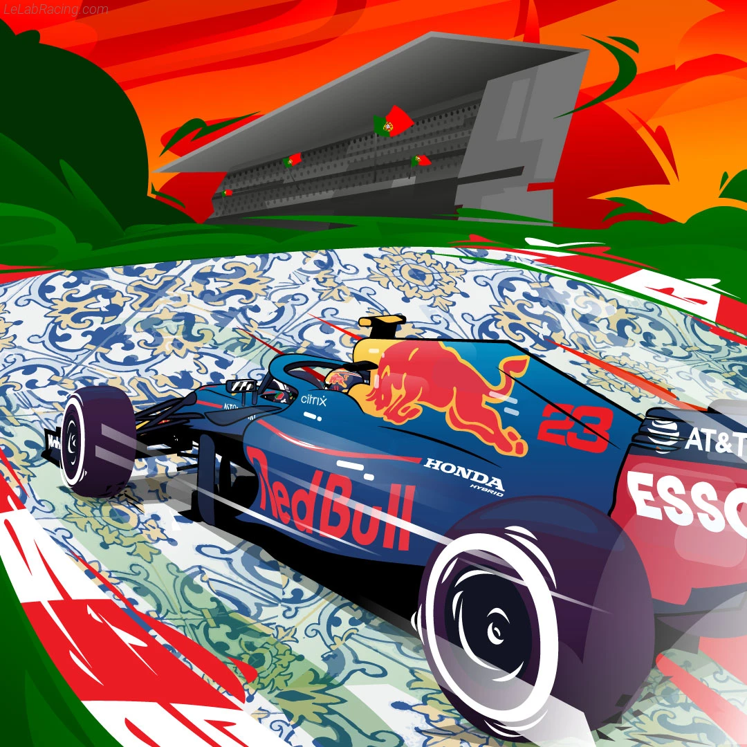 Poster équipe Grand Prix automobile du Portugal 2020