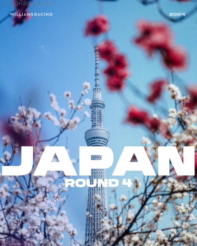 Poster équipe Grand Prix automobile du Japon 2024