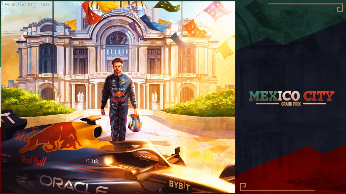 Poster équipe Mexico City Grand Prix