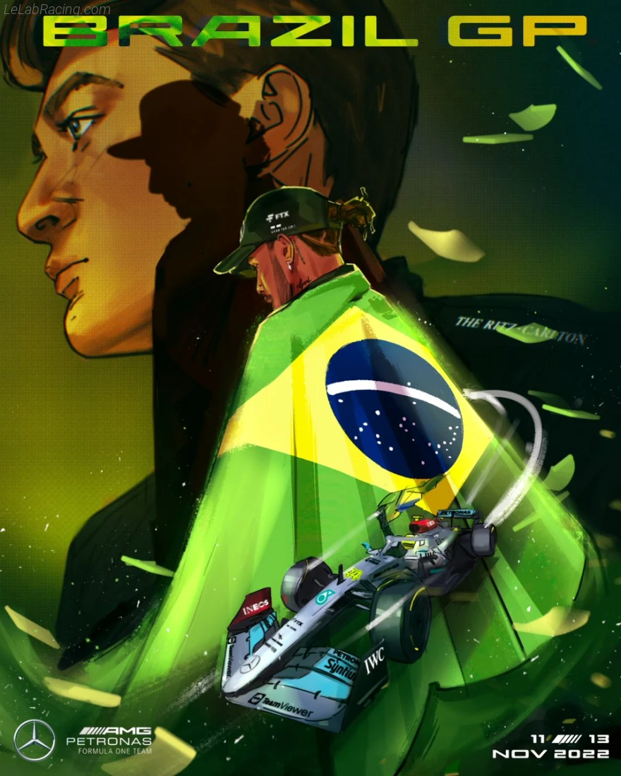 Poster équipe São Paulo Grand Prix