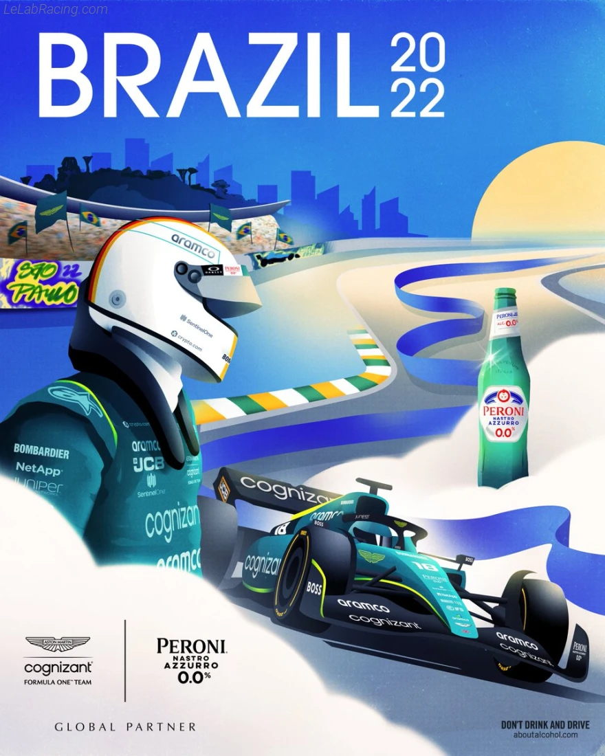 Poster équipe São Paulo Grand Prix