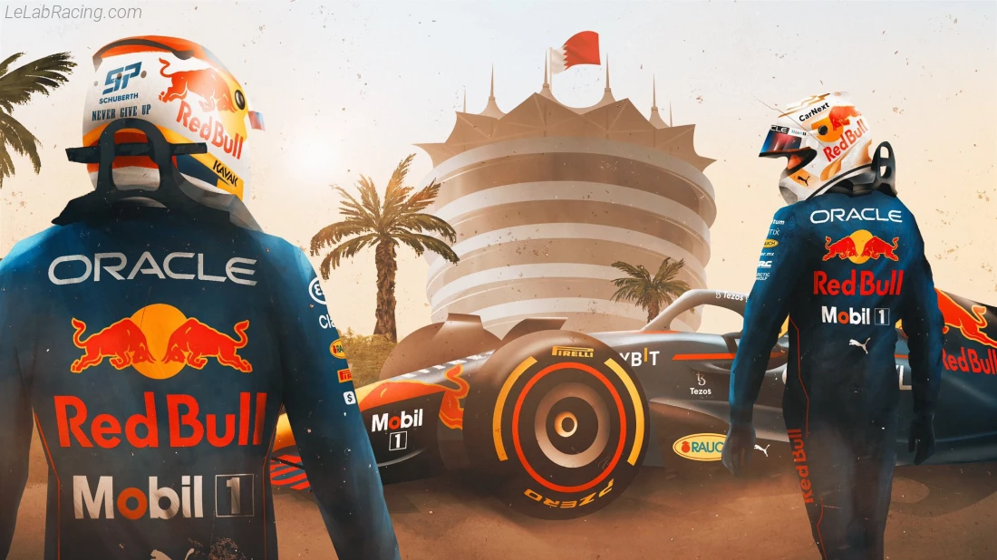 Poster équipe Grand Prix automobile de Bahreïn 2022