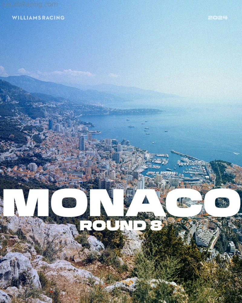 Poster équipe Grand Prix automobile de Monaco 2024