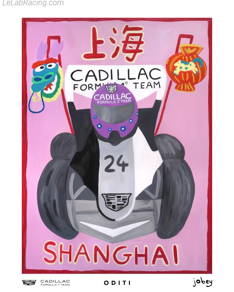 Poster équipe Grand Prix automobile de Chine 2026