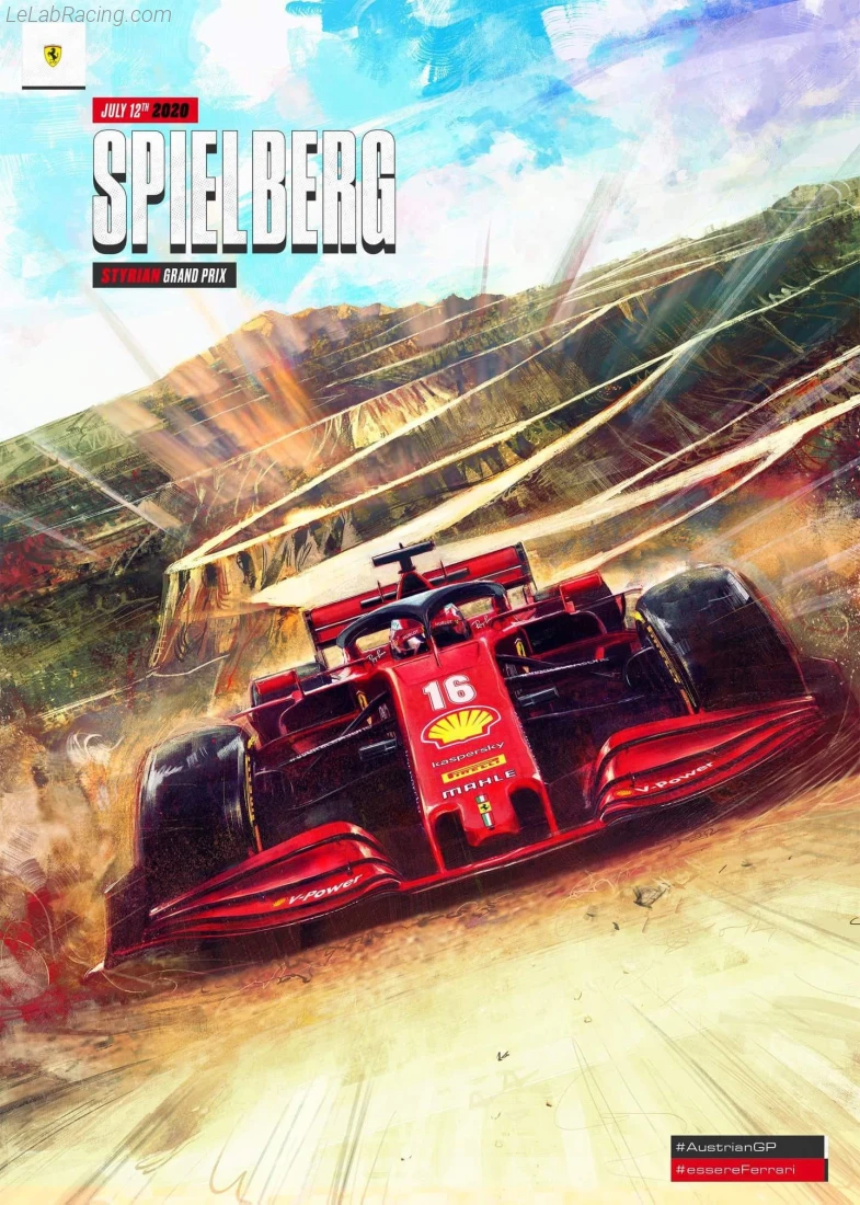 Poster équipe Grand Prix automobile de Styrie 2020
