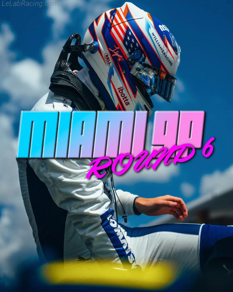 Poster équipe Grand Prix automobile de Miami 2024
