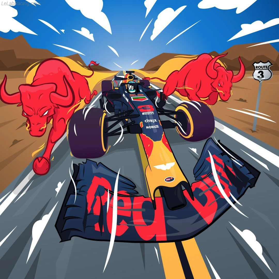 Poster équipe Grand Prix automobile des États-Unis 2018