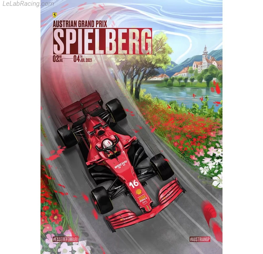 Poster équipe Grand Prix automobile d'Autriche 2021