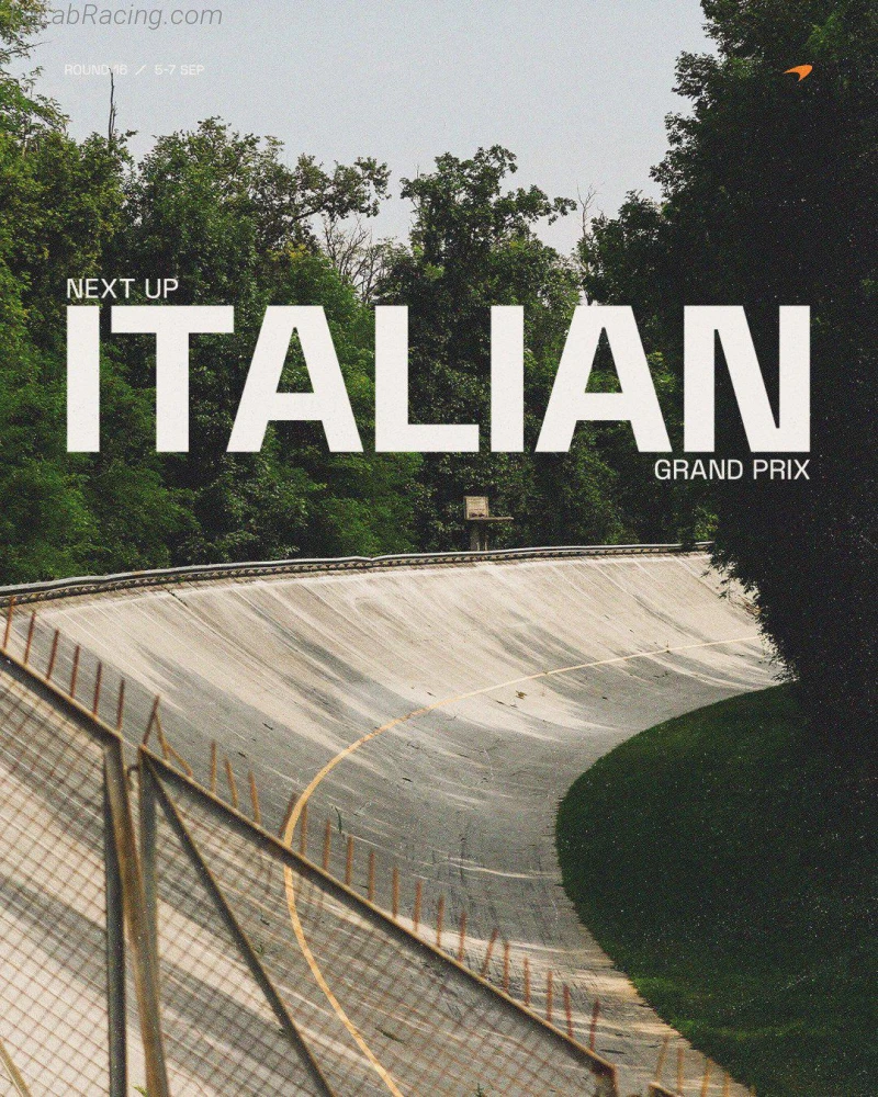 Poster équipe Grand Prix automobile d'Italie 2025