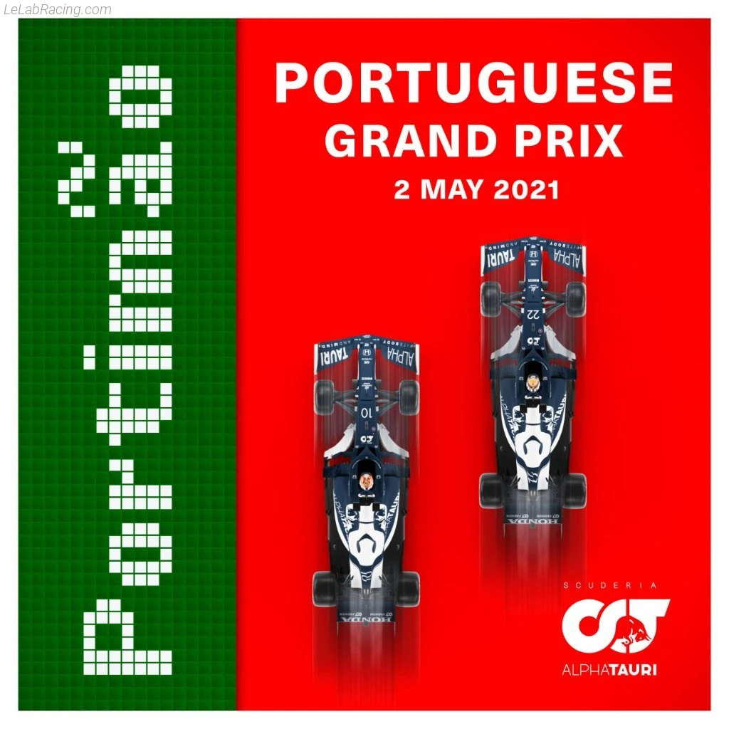 Poster équipe Grand Prix automobile du Portugal 2021