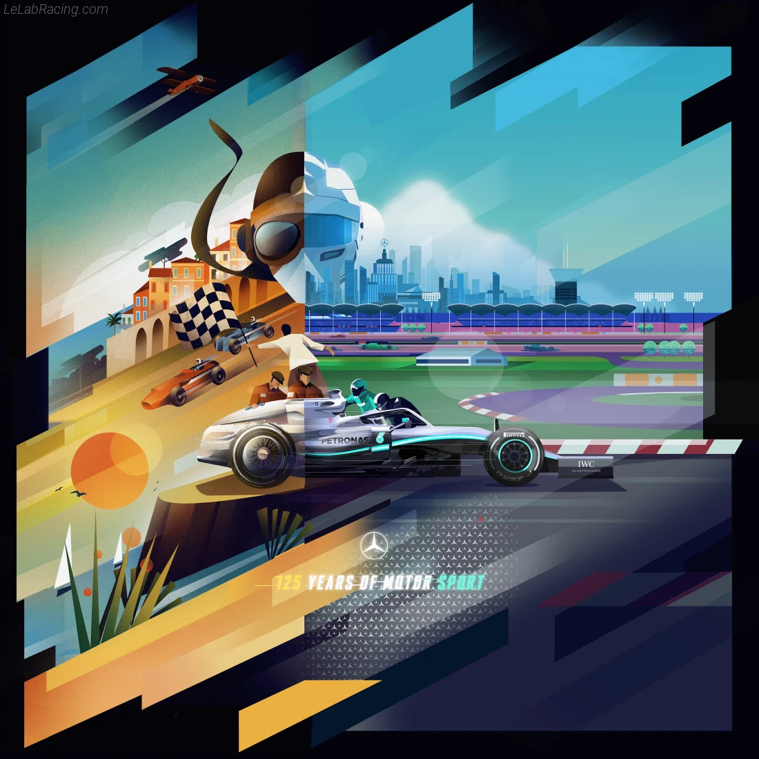 Poster équipe Grand Prix automobile d'Allemagne 2019