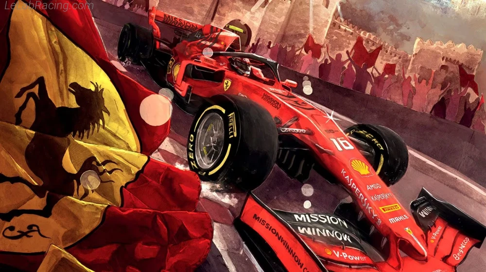 Poster équipe Grand Prix automobile d'Azerbaïdjan 2019
