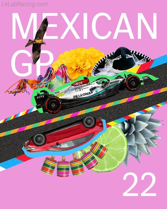 Poster équipe Mexico City Grand Prix