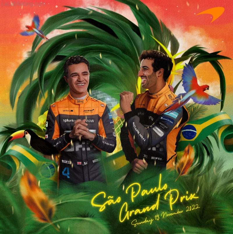 Poster équipe São Paulo Grand Prix