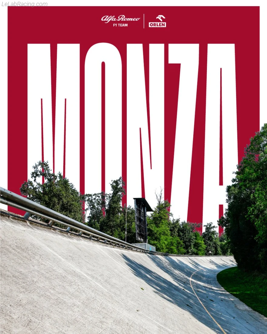 Poster équipe Grand Prix automobile d'Italie 2022
