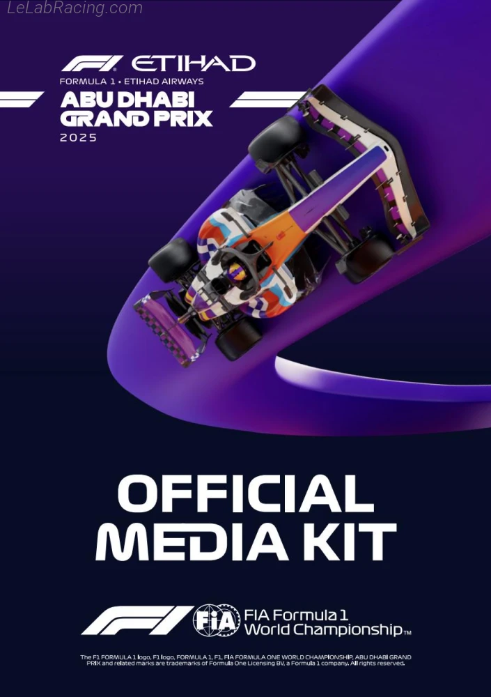 Poster d'un grand prix de la saison de F1 2025