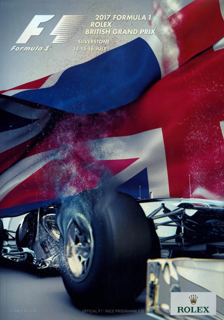 Poster d'un grand prix de la saison de F1 2017