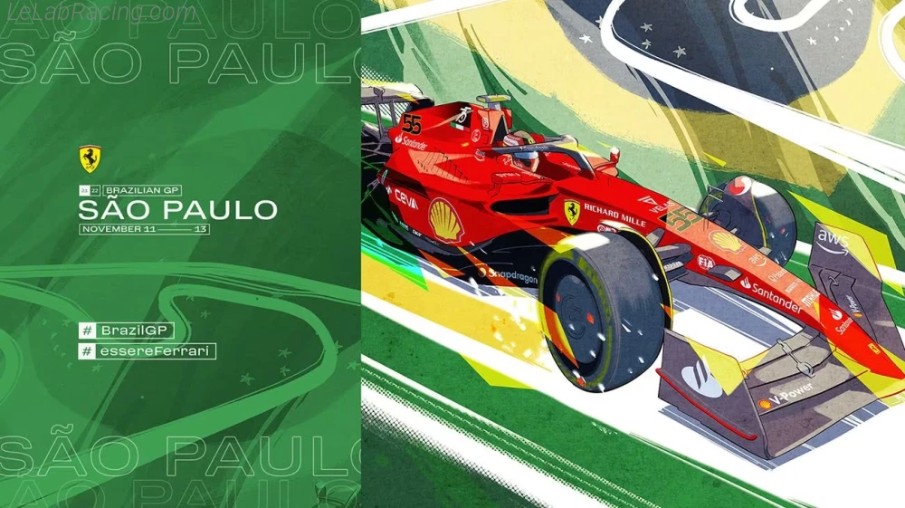 Poster équipe São Paulo Grand Prix