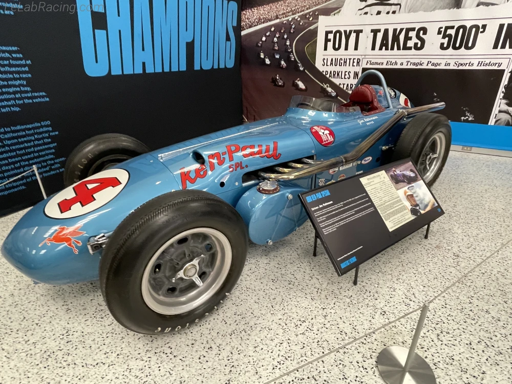 Tracé du circuit Indianapolis Motor Speedway 1955