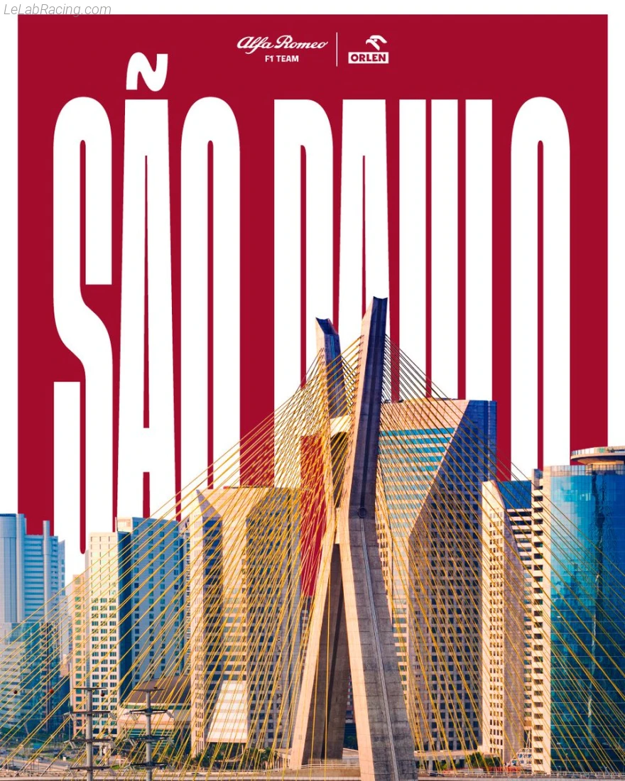 Poster équipe São Paulo Grand Prix
