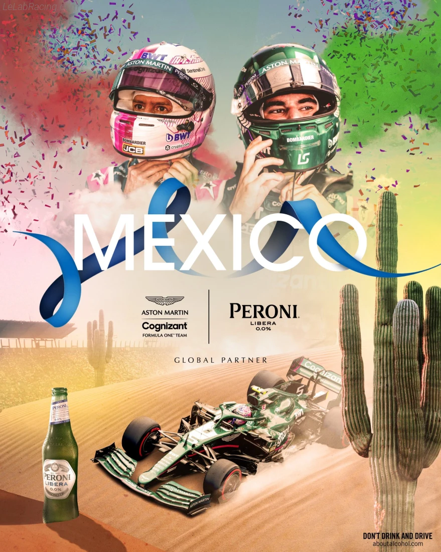 Poster équipe Mexico City Grand Prix
