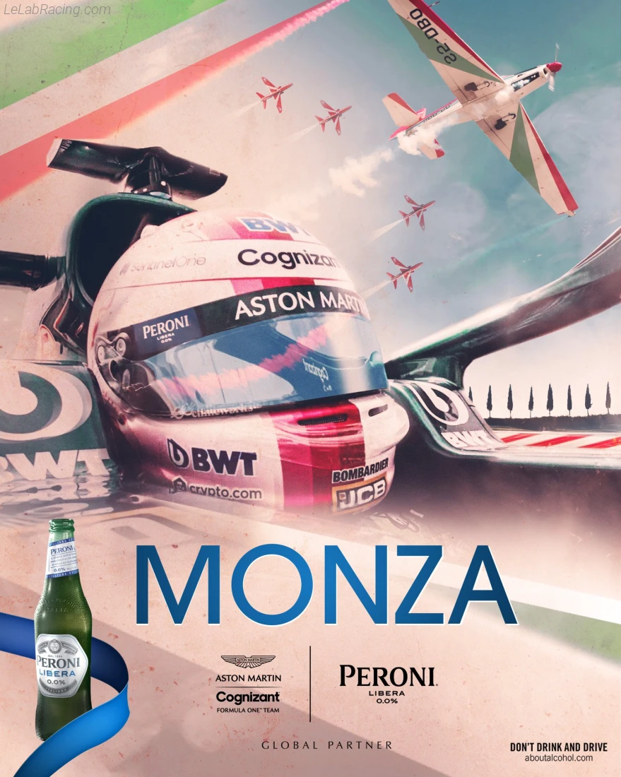 Poster équipe Grand Prix automobile d'Italie 2021