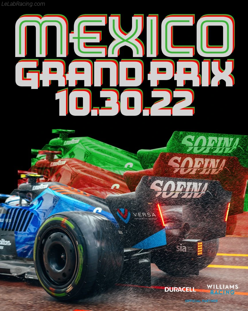 Poster équipe Mexico City Grand Prix
